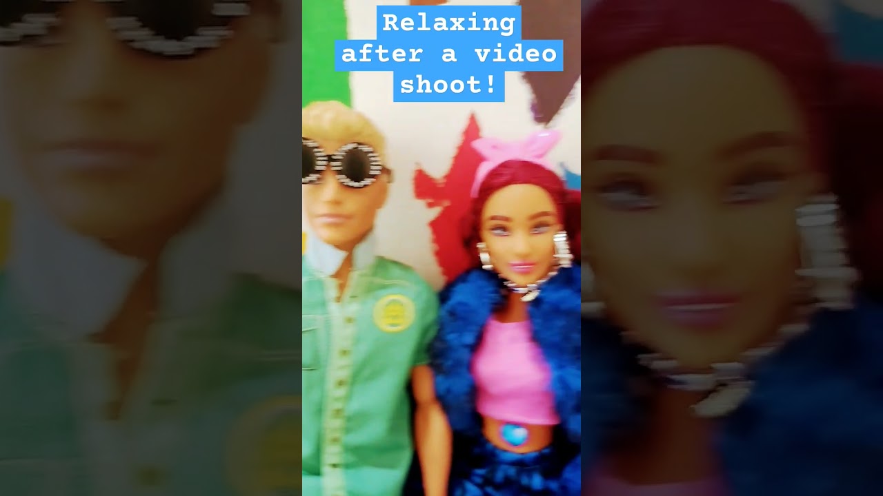 relaxing after a video shoot  part 2 🪩 