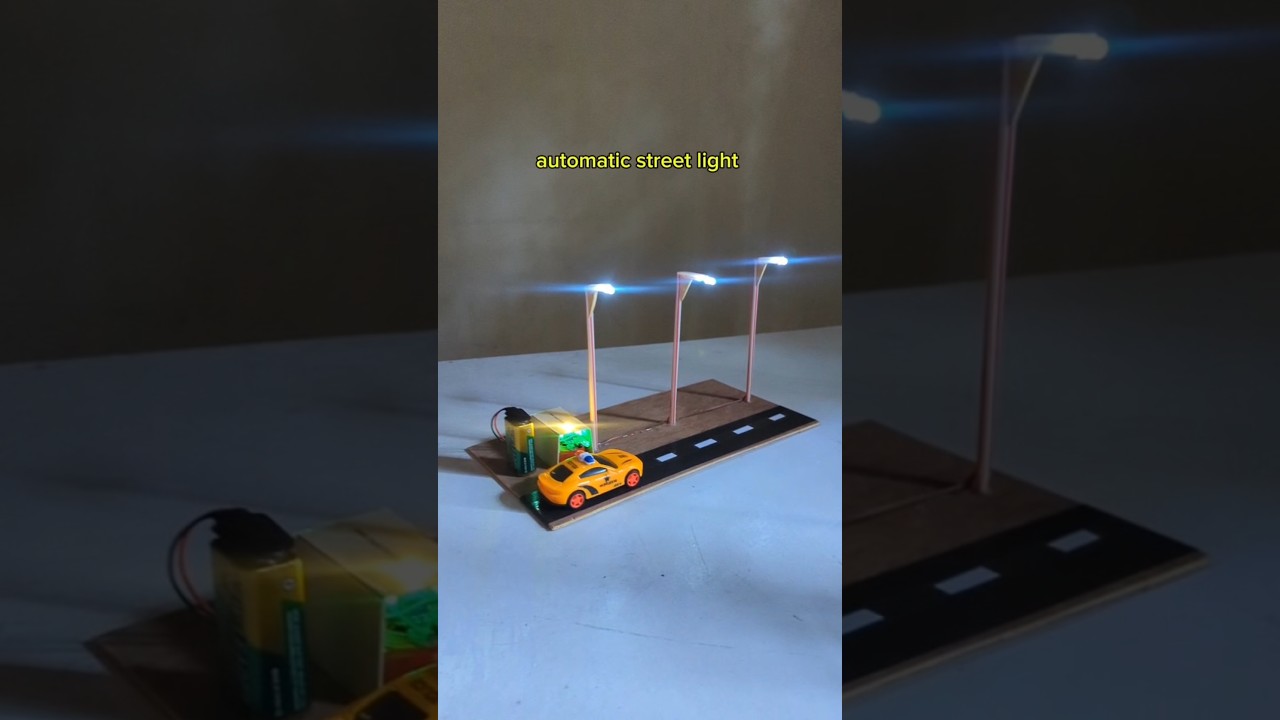 automatic street light 💡 