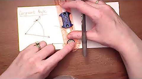 2C Video (Slider Compass): Constructing Congruent Segments and Angles, Angle Bisectors