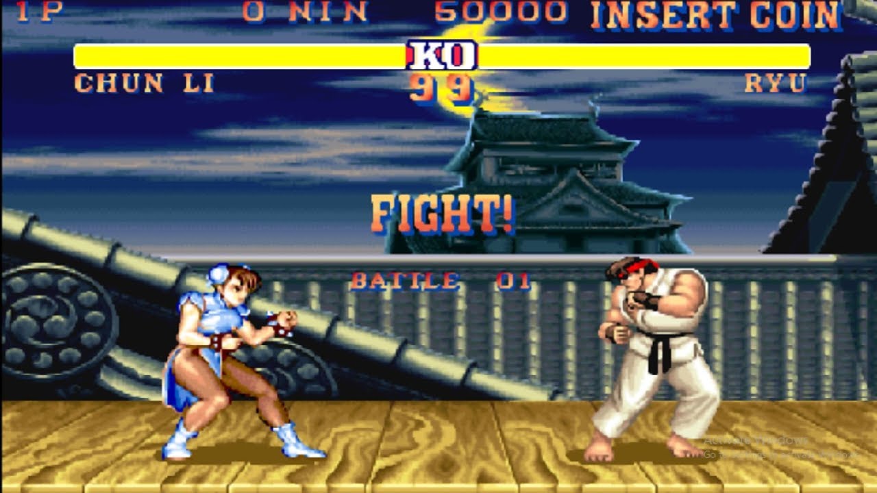 Chun Li VS Ryu | Street Fighter II - Champion Edition | EP-1805 ...