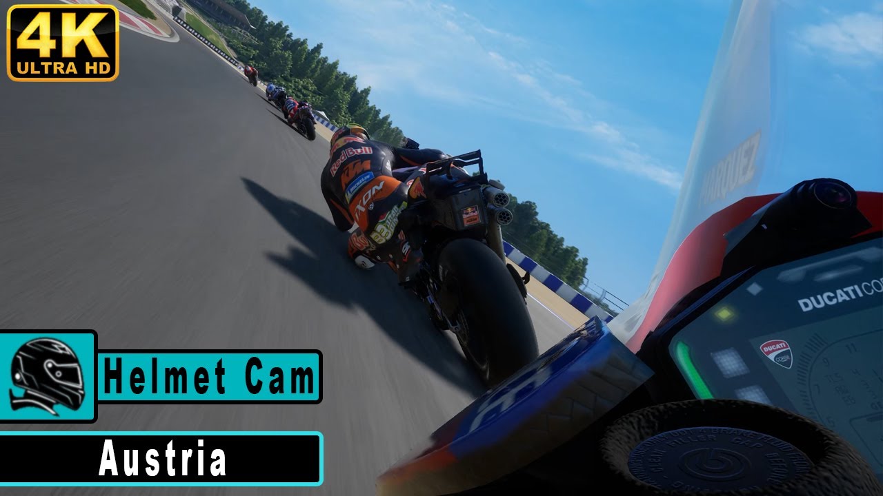MotoGP 2025 Spielberg Austria – Marc Marquez Helmet Camera POV | Putra Yoh Gaming