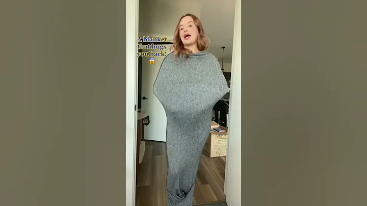 Have you ever tried a blanket that hugs you back?! #shorts #sleep #weightedblanket #sleepaid