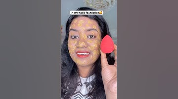 Homemade foundation #homemadefoundation #makingfoundation #duyfoundation #foundation