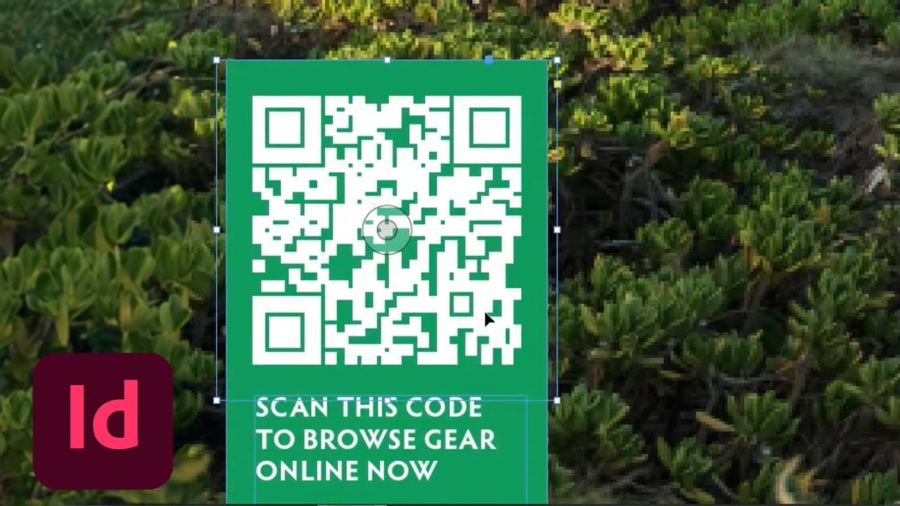 ligegyldighed jogger Fancy Discover how to Create QR Codes in InDesign CC | Adobe Creative Cloud -  YouTube