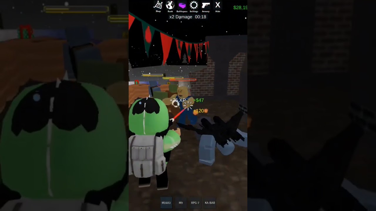 playing zombie uprising on hard mode be like :3