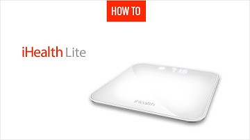 How to unpack and first use the connected scale iHealth Lite