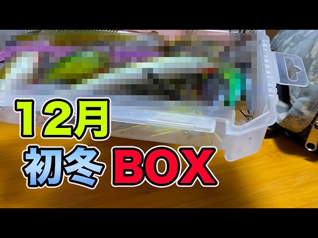 バス釣り】12月初冬のおかっぱりタックルボックス紹介!!バックの中身を