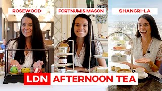 Comparing the Top 3 Afternoon Teas in London | AD ☕