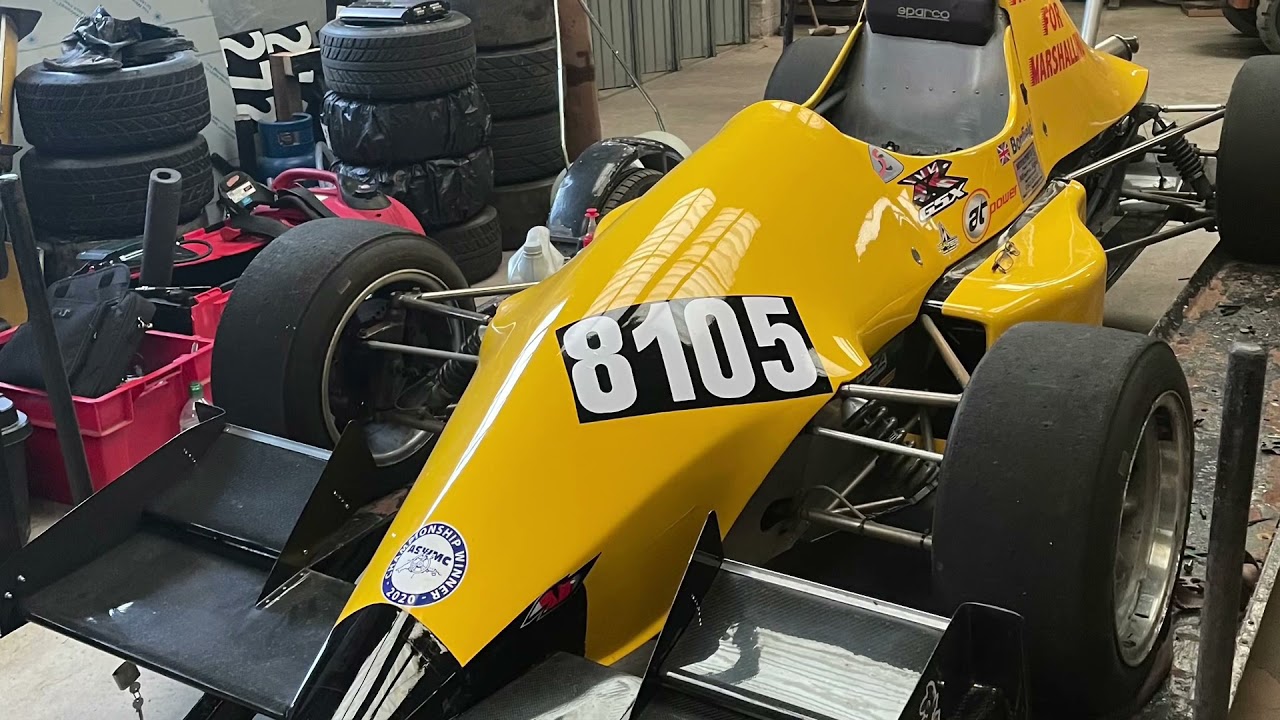 B’sRACING Ben Bonfield Loton Park Hillclimb July 2021 Jedi Racing Car