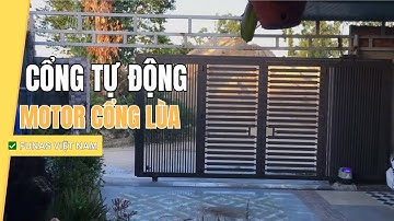 Cổng Tự Động Quảng Ngãi - Motor Cổng Lùa, Trượt Tự Động | ✅ Funas - Đà Nẵng