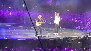 Ed Sheeran with Macklemore, Can't Hold Us, 08/26/2023 Seattle Washington