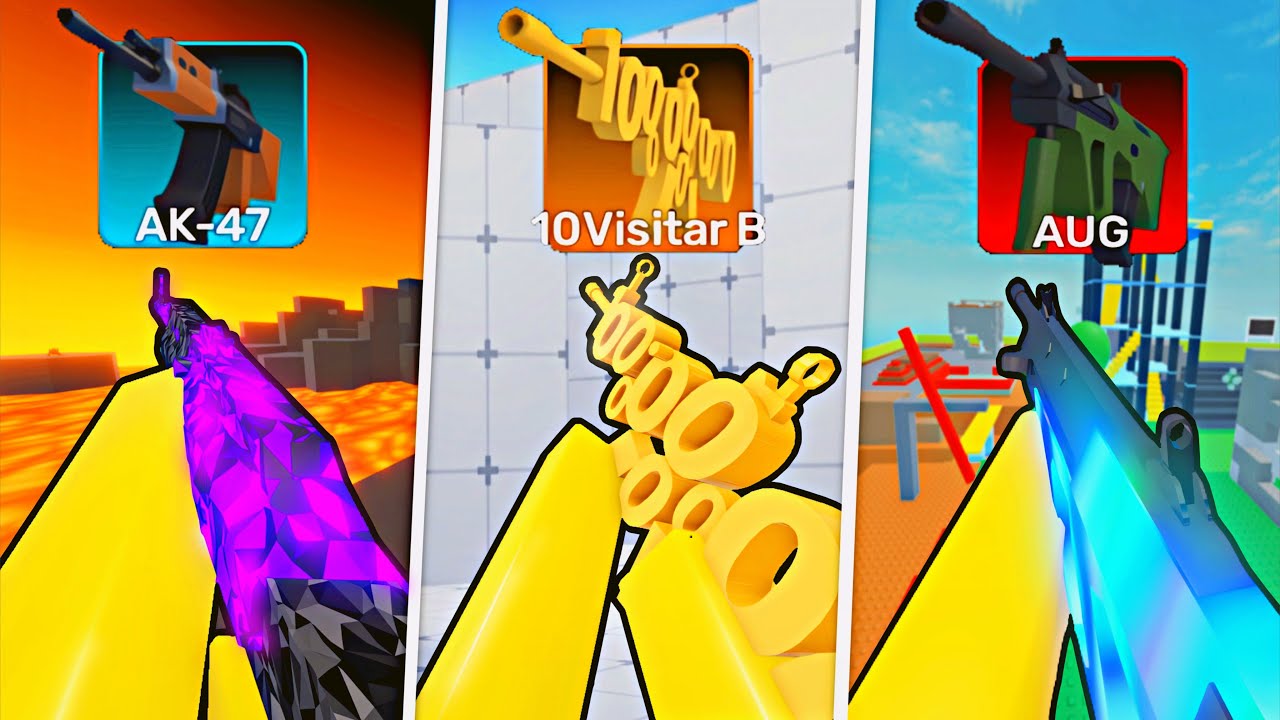 GANÉ con TODAS las SKINS del FUSIL DE ASALTO en RIVALS! - YouTube