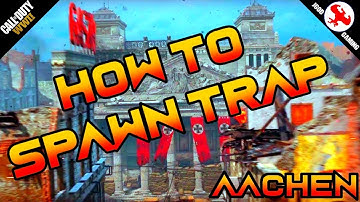 How to Spawn Trap in Call of Duty WW2 - Aachen Spawn Trap CoD WW2