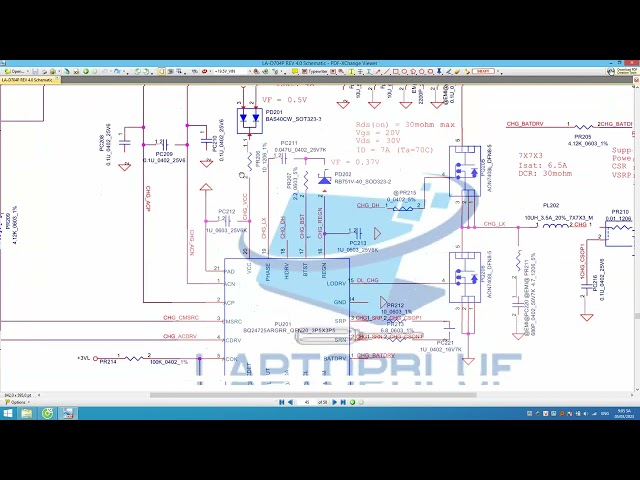 Phân tích IC BQ24725 nguyên lý sạc pin và quản lý nguồn đầu vào.