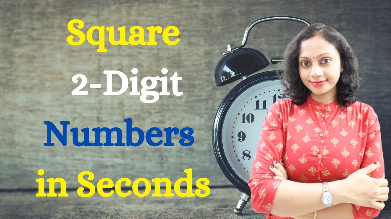 Square of any 2-digit number in Seconds | Mental Calculation | Vedic Maths | Speed Maths
