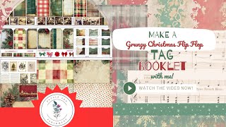 Grungy Christmas Tab Bound Tag Journal Tutorial
Welcome to the Victorian Christmas Tag Booklet Tutorial!
Hello, everyone! Today, we’re diving into the festive spirit with a step-by-step guide to assembling this charming Victorian Christmas Tag Booklet using the tab binding method.
This grungy, vintage-inspired kit features beautifully aged Victorian-era photos of Santa, Mrs. Claus, reindeer, the North Pole, and a magnificent Christmas tree resplendently adorning a cozy parlor. With its accordion-style design, this booklet is perfect for a December daily, an advent journal, or a heartfelt holiday gift. Find the kit here on sale for Cyber Monday for a few more hours!
https://ko-fi.com/petalsandparchment/link/CYBERMONDAY2024
https://petalandparchmentink.etsy.com/listing/1821847546
I’ll show you how to bind the tags into an infinite creation, bringing a little Victorian Christmas magic into your crafting. Grab your supplies, and let’s get started! Grungy Christmas Tab Bound Tag Journal Tutorial