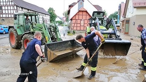 Heftige Schäden nach schwerem Unwetter