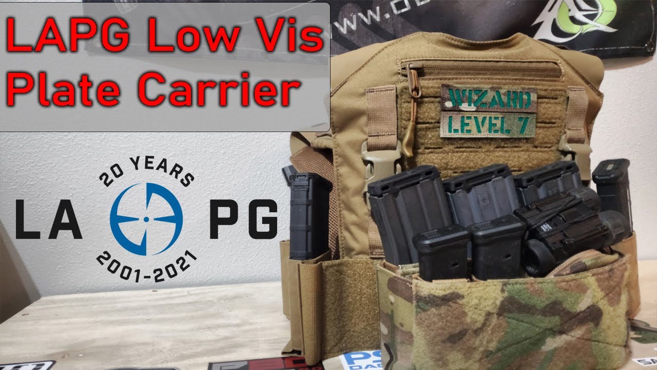 LAPG Low Vis Plate Carrier Budget Friendly King YouTube