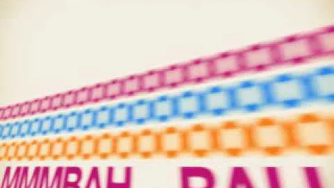 Ben Folds - Zak and Sara - Typographical videoclip...