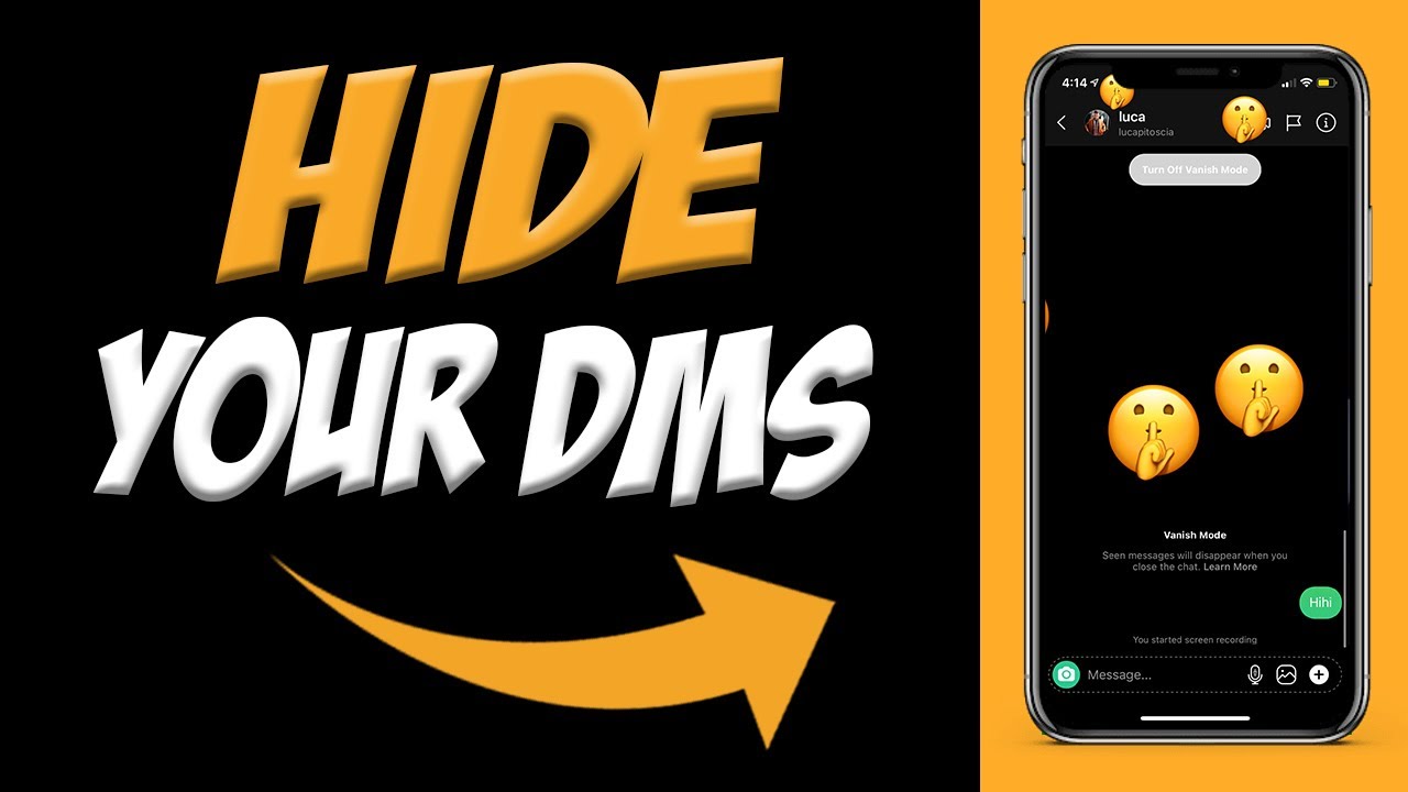How To Get Vanish Mode in Instagram 📸| Hide Your DMs on Instagram