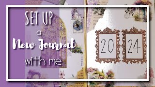 Plan my new Journal with me // New Bullet Journal Set Up 2024