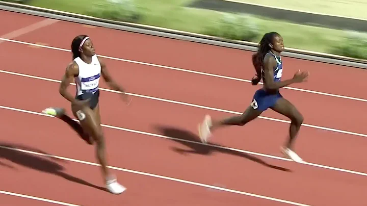 Christine Mboma Beats Shericka Jackson In 200m AGAIN