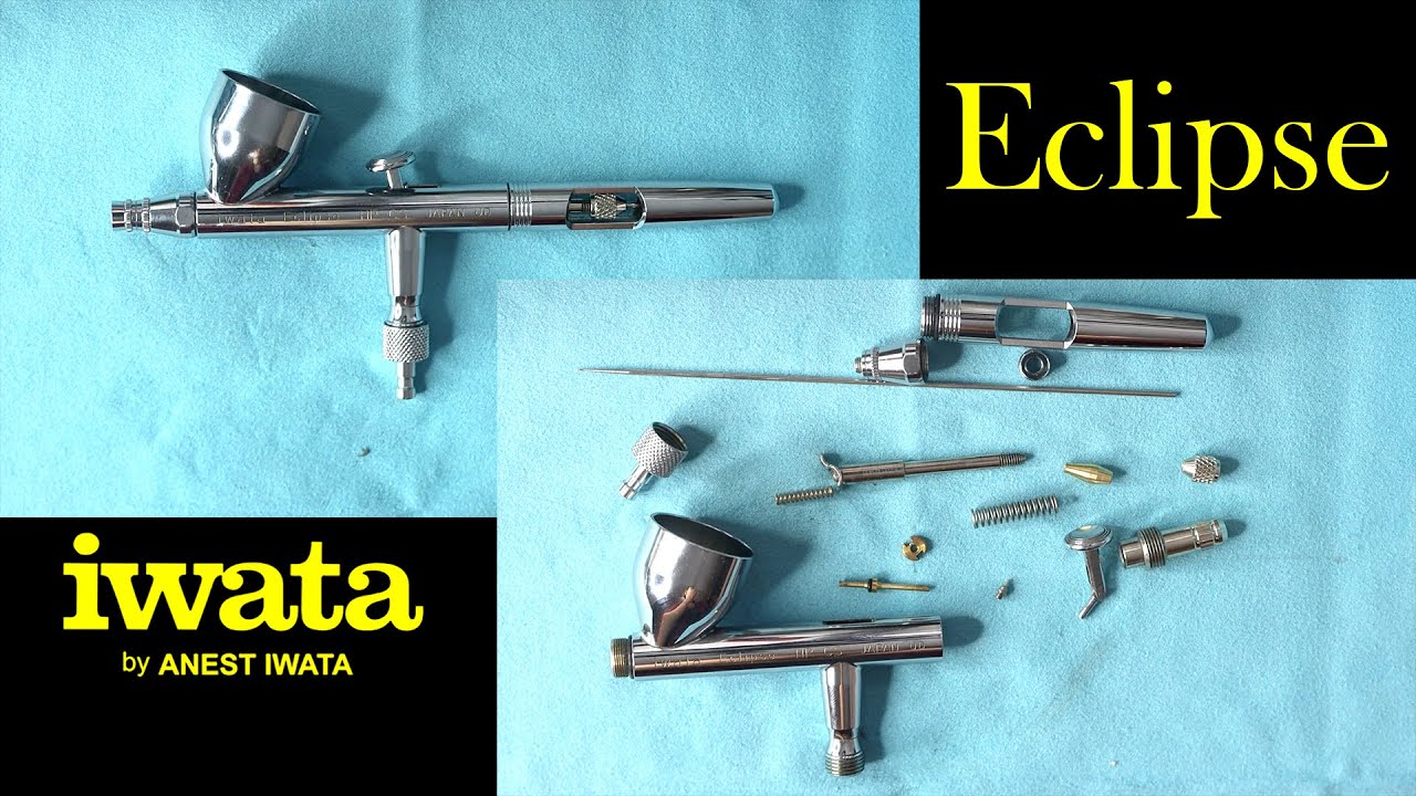 How to DISASSEMBLE & REASSEMBLE your Iwata ECLIPSE Airbrush 