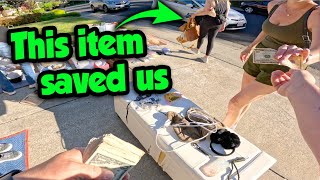 One Garage Sale Item Saved The Day From Picking To Selling On Whatnot We Flip Our Finds Quick