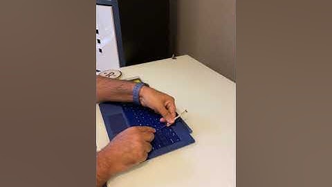 Microsoft Surface Pro 3 Type Cover Removing Keyboard buttons & Cleaning. Re-attaching buttons.