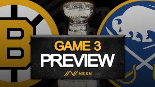 Game 3 Preview: Boston Bruins vs. Buffalo Sabres - 4/23/2026