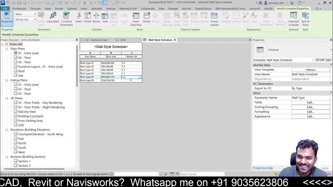 Schedule Keys in Revit YouTube