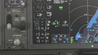 Boeing 787-9 engine start-up|cockpit view|
