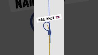 Nail Knot - line to line #fishingtips #knots #fishing