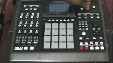 AKAI MPC5000 Instructional DVDs: The front samplekings.com