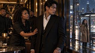 Black Waitress Said “Don’t Go Outside”—The Korean Mafia Boss Froze at the Window