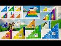 Rainbow | Numberblocks Step Squad Addition & Subtraction | Math for Kids | Numberblocks Toys