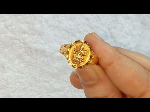 22KT Gold Women Function Wear Ring WR36