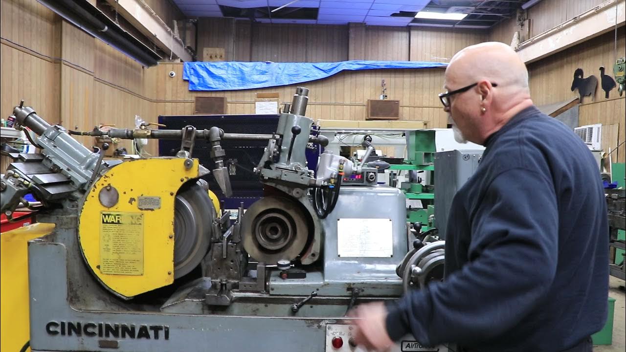 No. 2 CINCINNATI "OM" CENTERLESS GRINDER YouTube