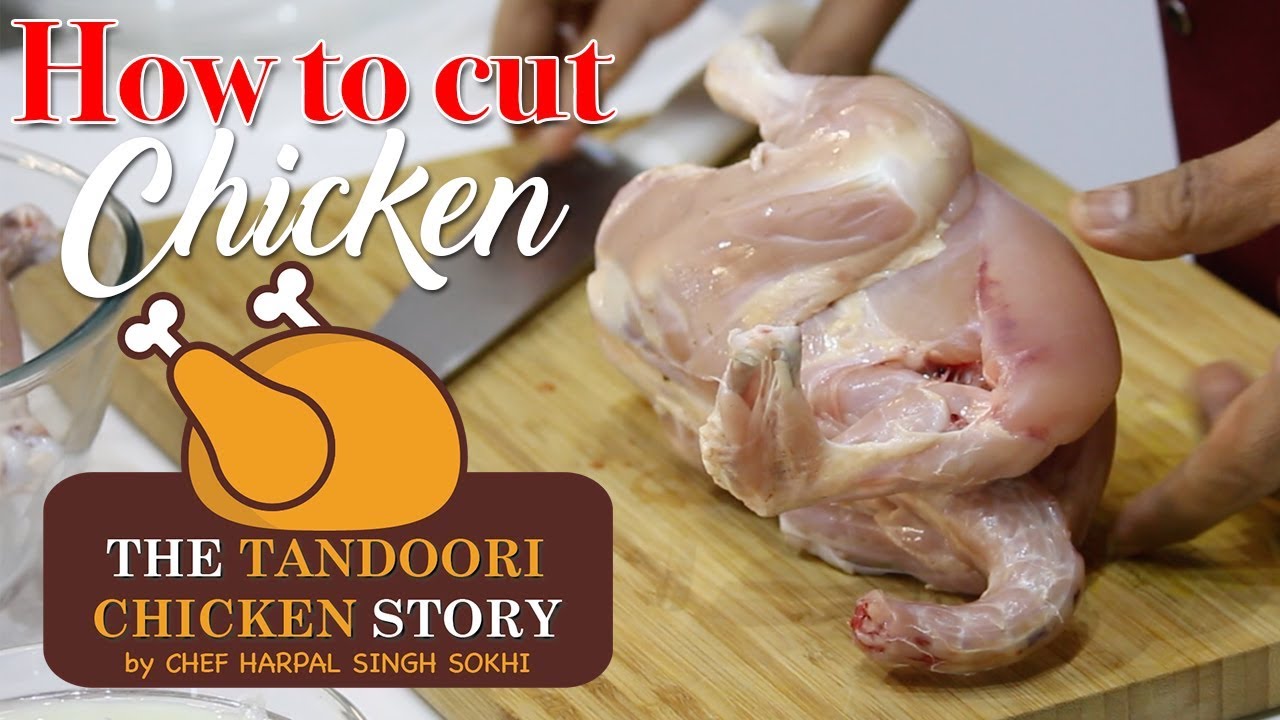 तंदूरी के लिए चिकन कैसे कट करते हैं | How to cut Chicken For Tandoori | Chef Harpal Singh Sokhi | chefharpalsingh