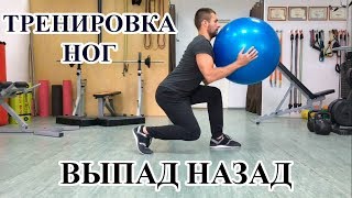 Выпад назад с фитболом в руках. Упражнения с фитболом. Укрепляем бедра и ягодицы! Выпад назад с фитболом в руках. Упражнения с фитболом. Укрепляем бедра и ягодицы!