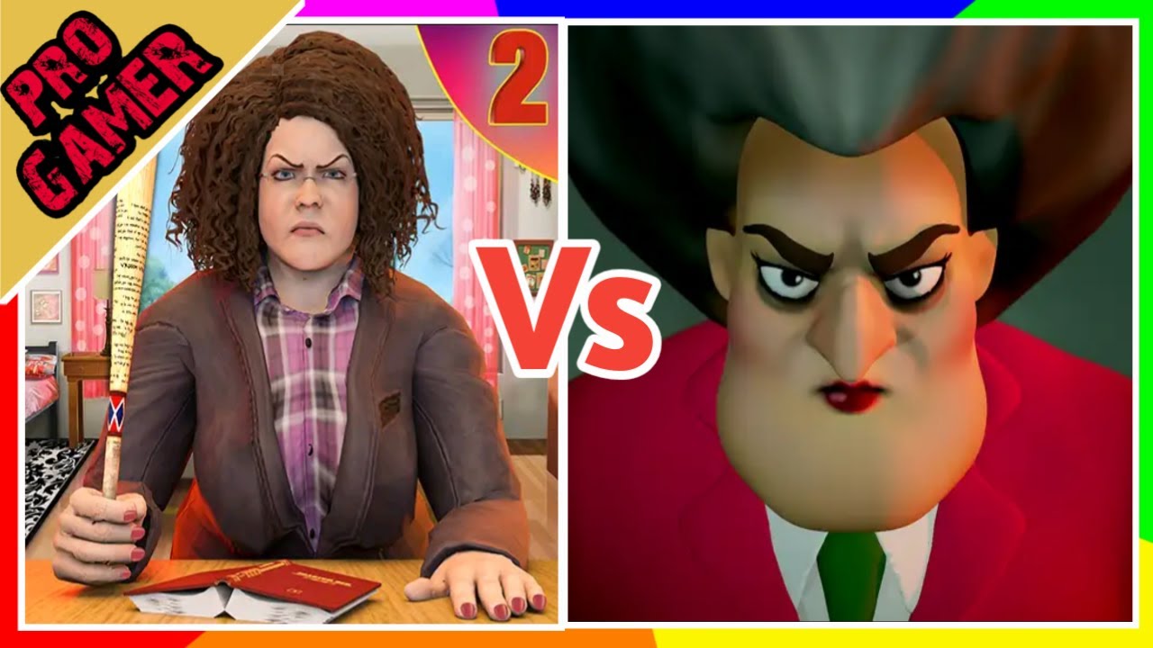 Scare Scary bad teacher Vs Scary teacher | Easy Spider Prank | Prank game | Pro Gamer