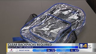 Decatur Township hoping for safe school year, implementing clear backpack policy