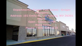 WAY TO KROGER FROM CRESTVIEW BRIDGEPORT WV