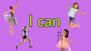 Modal verb #can.I can..Модальный глагол саn .Учимся говорить, что умеем делать на английском языке