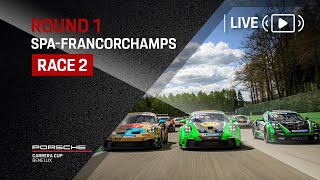 ROUND 1  RACE 2  Porsche Carrera Cup Benelux Season 2024 at SpaFrancorchamps