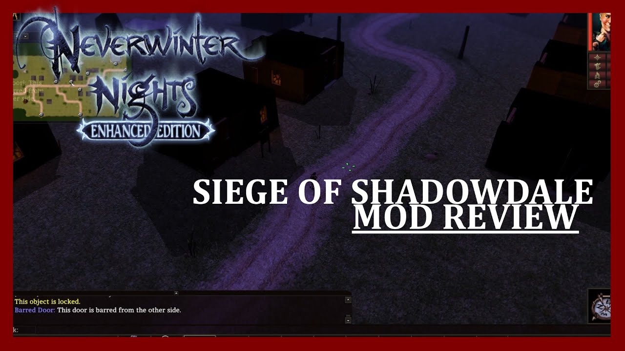 Siege Of Shadowdale  - Neverwinter Nights - Mod Review