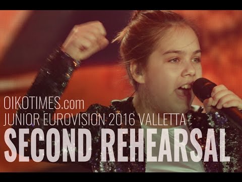 oikotimes.com: Serbia Second Rehearsal at Junior Eurovision 2016