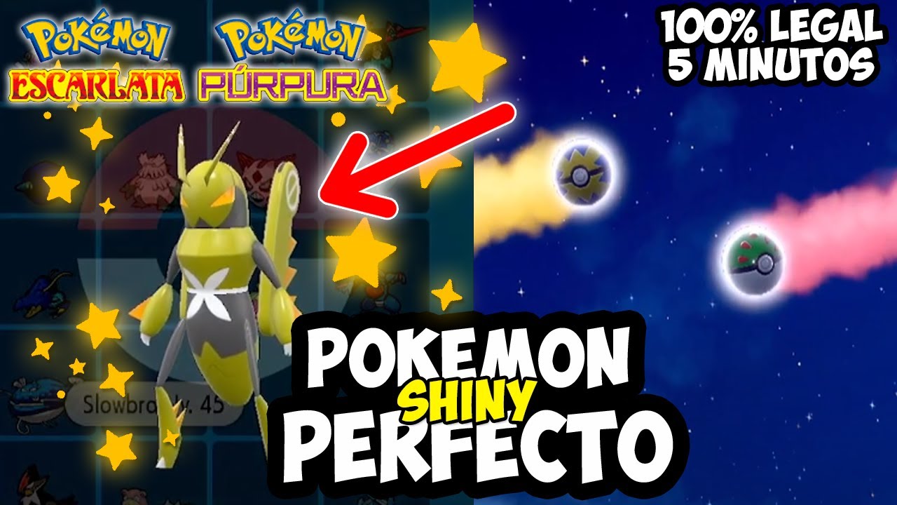 MEJOR METODO DE SHINY HUNT EN POKEMON ESCARLATA Y PURPURA COMO HACER SHINY  HUNT 100% PERFECTO 