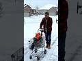 Shopping Cart Snow Cleaner 😱🇺🇸 | American Jugaad Gone Crazy