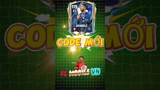 Code mới cho anh em Fc Mobile VN. #minhchifcmobile #fcmobilevn